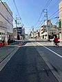 マンション前面...