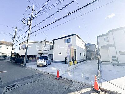 外観：八王子市大楽寺町の新築一戸建て　2024年12月26日撮影