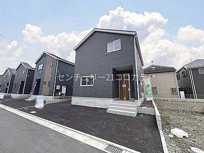 外観:八王子市泉町の新築一戸建て 2026年10月2日撮影 外観:八王子市泉町の新築一戸建て 2026年10月2日撮影
