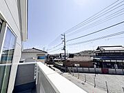 南西向きバルコニー