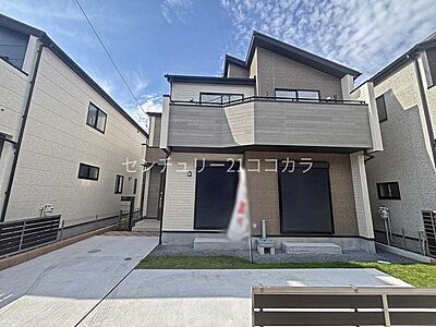 外観:八王子市石川町の新築一戸建て 2026年7月11日撮影 外観:八王子市石川町の新築一戸建て 2026年7月11日撮影