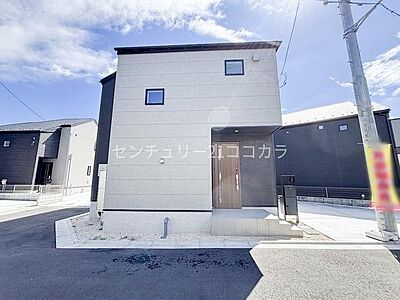 外観:八王子市上壱分方町の新築一戸建て 2026年10月1日撮影 外観:八王子市上壱分方町の新築一戸建て 2026年10月1日撮影