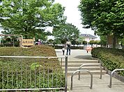 向原公園まで500m