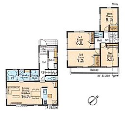 八王子市小宮新築一戸建て・全17区画 16号棟