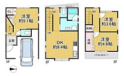 京都市上京区五辻通千本東入西五辻東町　中古戸建