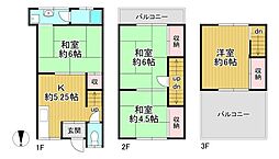京都市山科区御陵荒巻町　中古戸建
