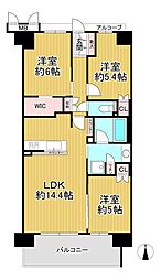 間取図画像 3LDK