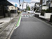 前面道路含む現地写真です！
