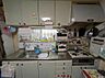 キッチン：3口コンロで一度にまとめて調理ができます！