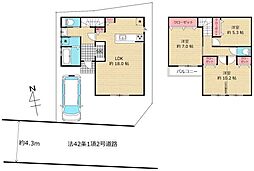 座間市西栗原2丁目 新築戸建