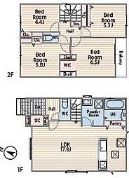 座間市栗原中央1丁目 2期 新築分譲2号棟