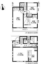 座間市南栗原6丁目6期　新築一戸建て