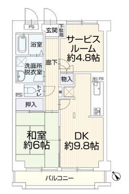 1SDK 間取り