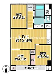 間取図画像 3LDK