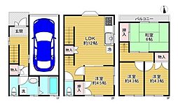 大阪市城東区中浜2丁目 中古戸建