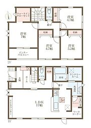 リーブルガーデン矢田山町 3号棟 /新築一戸建