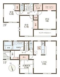 リーブルガーデン龍田西 1号棟 /新築一戸建