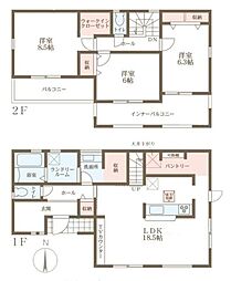 リーブルガーデン粟殿 1号棟 /新築一戸建