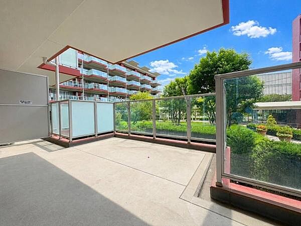 バルコニーを拡大表示