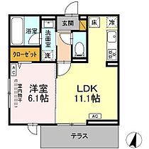 Scarlet Ｂ  ｜ 千葉県松戸市五香西３丁目（賃貸マンション1LDK・1階・41.10㎡） その2