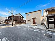 中山道沿いの閑静な住宅街