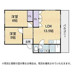 ハイエストパレスの間取図画像