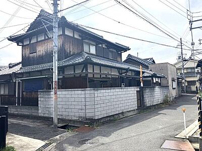 外観：現地です。古家付です。