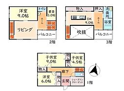 南海線 尾崎駅 徒歩17分