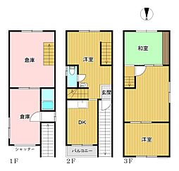 生野区巽西4丁目 倉庫付き中古戸建