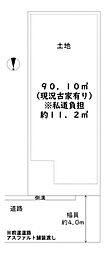 八尾市緑ヶ丘4丁目 条件付き土地