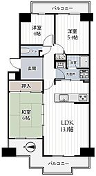 間取図画像 3LDK