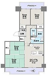 間取図画像 4LDK