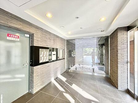 清潔に維持されている共用部。住む方のマナーの良さが感じられます!