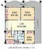 間取り：86平米超の3LDK＋書斎付き！8帖以上の洋室が2部屋あり個室もゆったり使えます