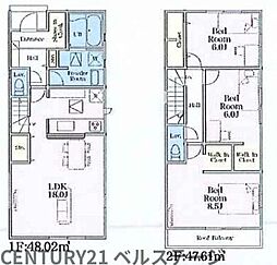 JR内房線　木更津市高砂3丁目　新築戸建　1号棟