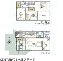 JR内房線　木更津市高柳　新築戸建4号棟