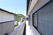 2階バルコニーです。