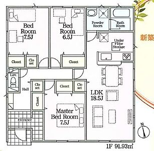 間取り：間取図