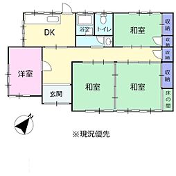 ＼富士市宮島／国1の北にある平屋建て