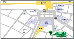 [地図] ★★大船駅から店舗まで徒歩1分★★