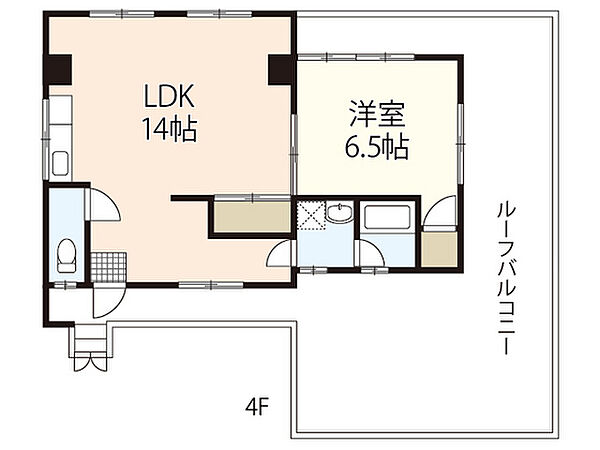 みささ文化ビル ｜広島県広島市西区三篠町1丁目(賃貸マンション2DK・5階・47.52㎡)の写真 その5