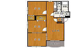 ヒーローマンション伊藤3A館 3LDKの間取図画像