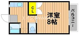 岡山県総社市総社（賃貸マンション1K・2階・23.77㎡） その2