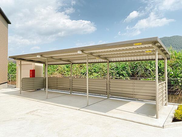 画像23:屋根付き駐輪場無料で使用できます！