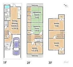 右京区鳴滝川西町　中古戸建