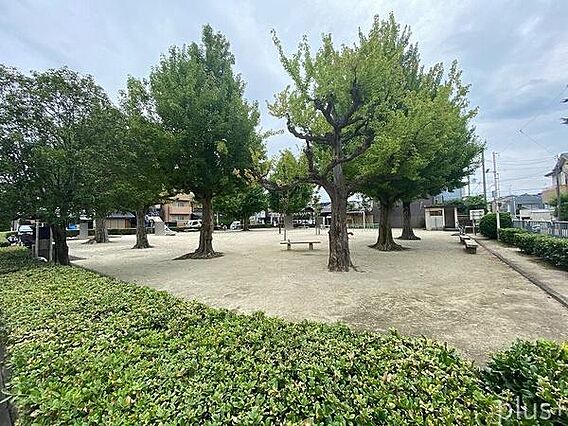 一条町公園まで...
