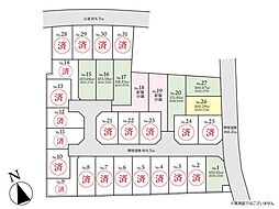 海老名市杉久保南3丁目　建築条件なし売地　No26