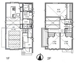 町田市図師町　中古戸建 3LDKの間取り