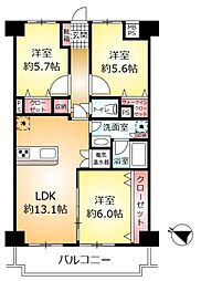 間取図画像 3LDK