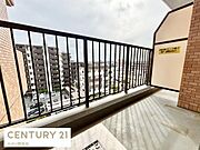 風通しの良いバルコニー